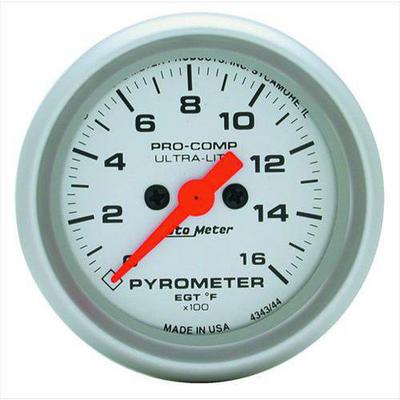 Auto Meter Ultra-Lite Electric Pyrometer Gauge Kit - 4344